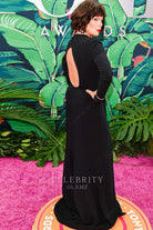 Marcia Gay Harden keyhole back evening dress tony awards 2023