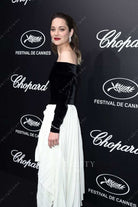Marion Cotillard long sleeves dress