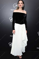 Marion Cotillard two tone evening dress