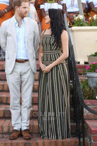 Meghan Markle a line dress British high commission dinner 2018
