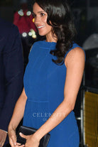Meghan Markle chiffon prom dress peace gala music even 100 days