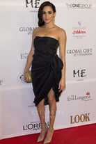 Meghan Markle high to low prom dress London global gift gala 2013 