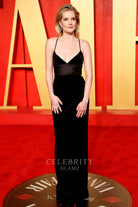 Meghann Fahy column prom dress 2024 Oscars after party
