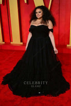 Michelle Buteau a line prom dress 2024 Oscars after party