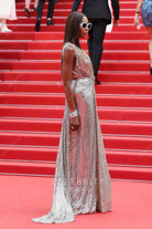 Naomi Campbell court train 2023 Cannes film festival dress