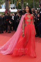 Naomi Campbell keyhole 2023 Cannes film festival outfit