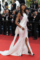 Naomi Campbell white halter 2023 Cannes film festival Outfit