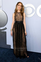 Natalie Gold floor length prom dress 2024 Tony awards