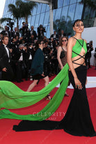Neelam Gill two tone 2023 Cannes  film festival dress