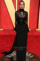 Nicole Richie keyhole prom dress 2024 Oscars after party