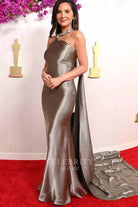 Olivia Munn long formal dress 2024 Oscars red carpet