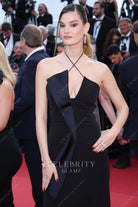 Ophelie Guillermand halter 2023 Cannes film festival dress