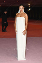 Phoebe Tonkin fit flare 3rd annual academy museum gala dress 