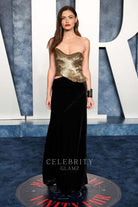 Phoebe Tonkin glitter top formal dress vanity fair afterparty 2023