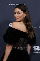 Phoebe Tonkin illusion back evening dress Sydney Transfusio premiere 2023