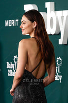 Phoebe Tonkin strappy back 2024 baby2baby gala dress