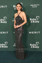 Phoebe Tonkin sweep train 2024 baby2baby gala dress