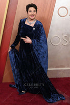 plus size Isabella Rossellini 2025 Oscars red carpet prom dress