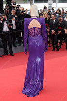 Pom Klementieff keyhole back 2023 Cannes film festival dress