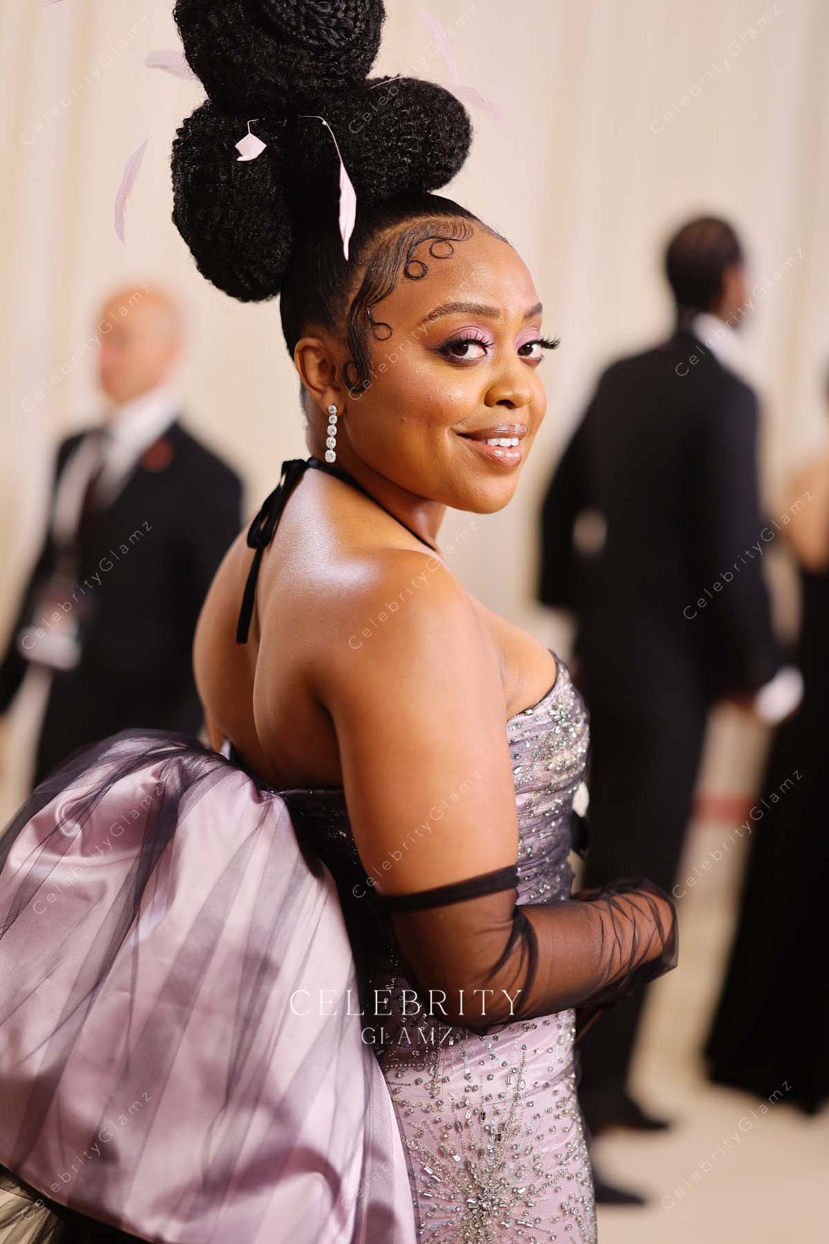 Quinta Brunson halter dress 2023 met gala