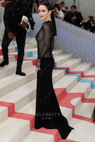 Rachel Brosnahan fit flare met gala 2023 dress