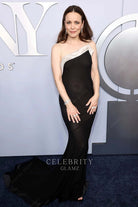 Rachel McAdams asymmetric neckline formal dress 2024 tony awards