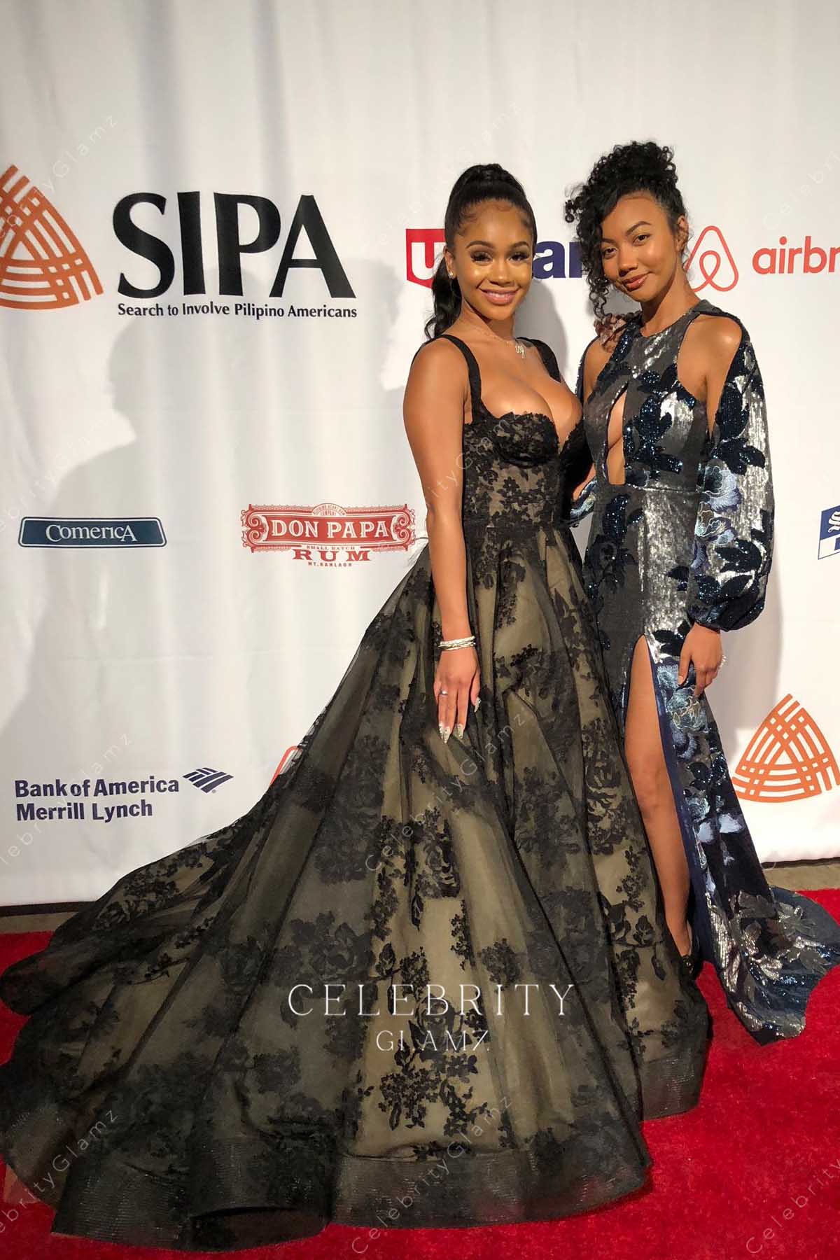 rapper Saweetie a line dress SIPA 46th anniversary gala awards benefit 