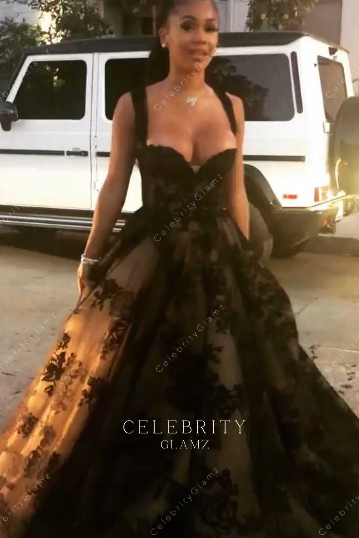 rapper Saweetie sweetheart dress SIPA 46th anniversary gala awards benefit 