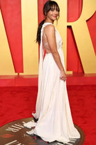 Rashida Jones a line prom dress 2024 Oscars after party