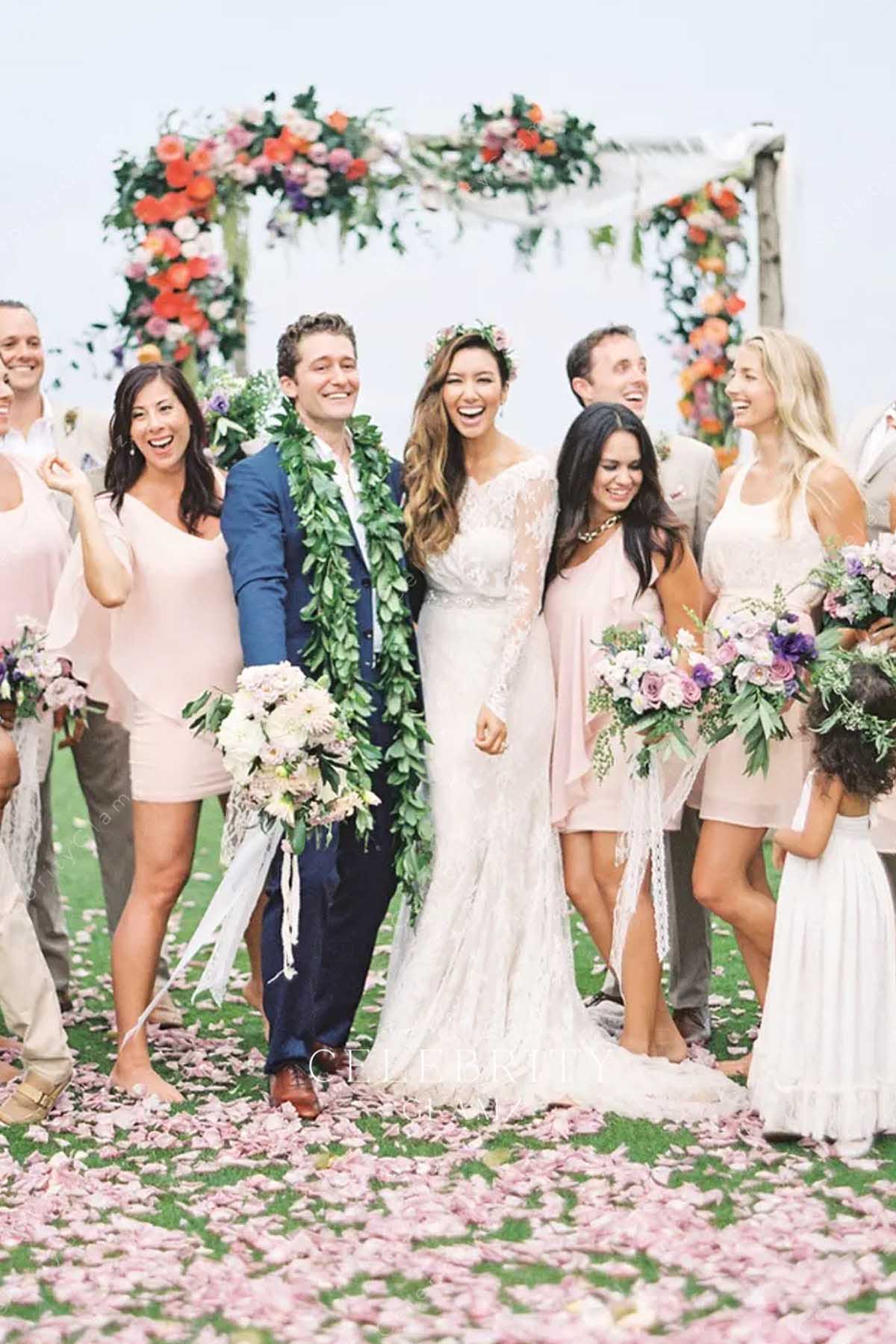 Renee Puente ace mermaid wedding dress