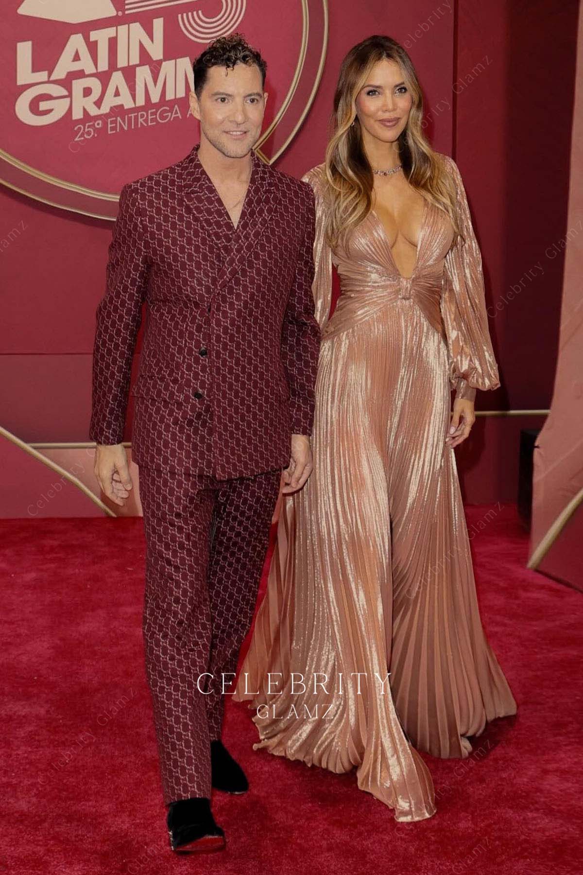 Rosanna Zanetti floor length dress Latin Grammy Awards 2024