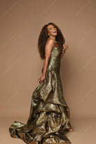 Ryan Michelle Bathe 2025 strapless Oscars red carpet dress