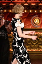 Sarah Paulson high slit prom dress 2024 Tone awards 