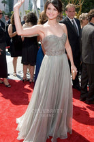 Selena Gomez a line prom dress creative arts Emmy awards 2009