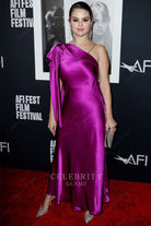 Selena Gomez asymmetrical prom dress 2022 my mind me premiere