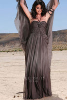 Selena Gomez chiffon a line dress 2010 a year without rain
