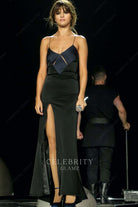 Selena Gomez fit flare celebrity dress 2021 concert outfit