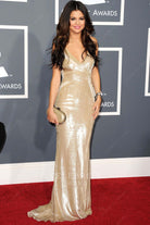Selena Gomez mermaid prom dress 53rd annual Grammy awards
