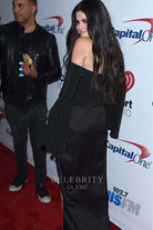 Selena Gomez off shoulder dress 2015 jingle ball concert