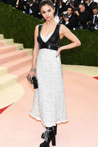 Selena Gomez polka dot a line prom dress 2016 met gala