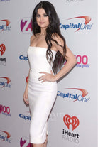 Selena Gomez sheath celebrity dress 2015 z100's jingle ball