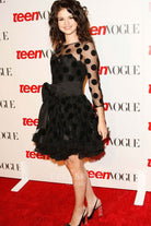 Selena Gomez short dress 6th annual teen vogue young Hollywood party