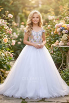 sparkly rhinestones a line pageant dress