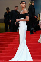 Taylor Hill two tone mermaid dress Cannes film festival 2024