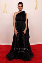 Tiffany Smith a line prom dress 2024 Oscars red carpet