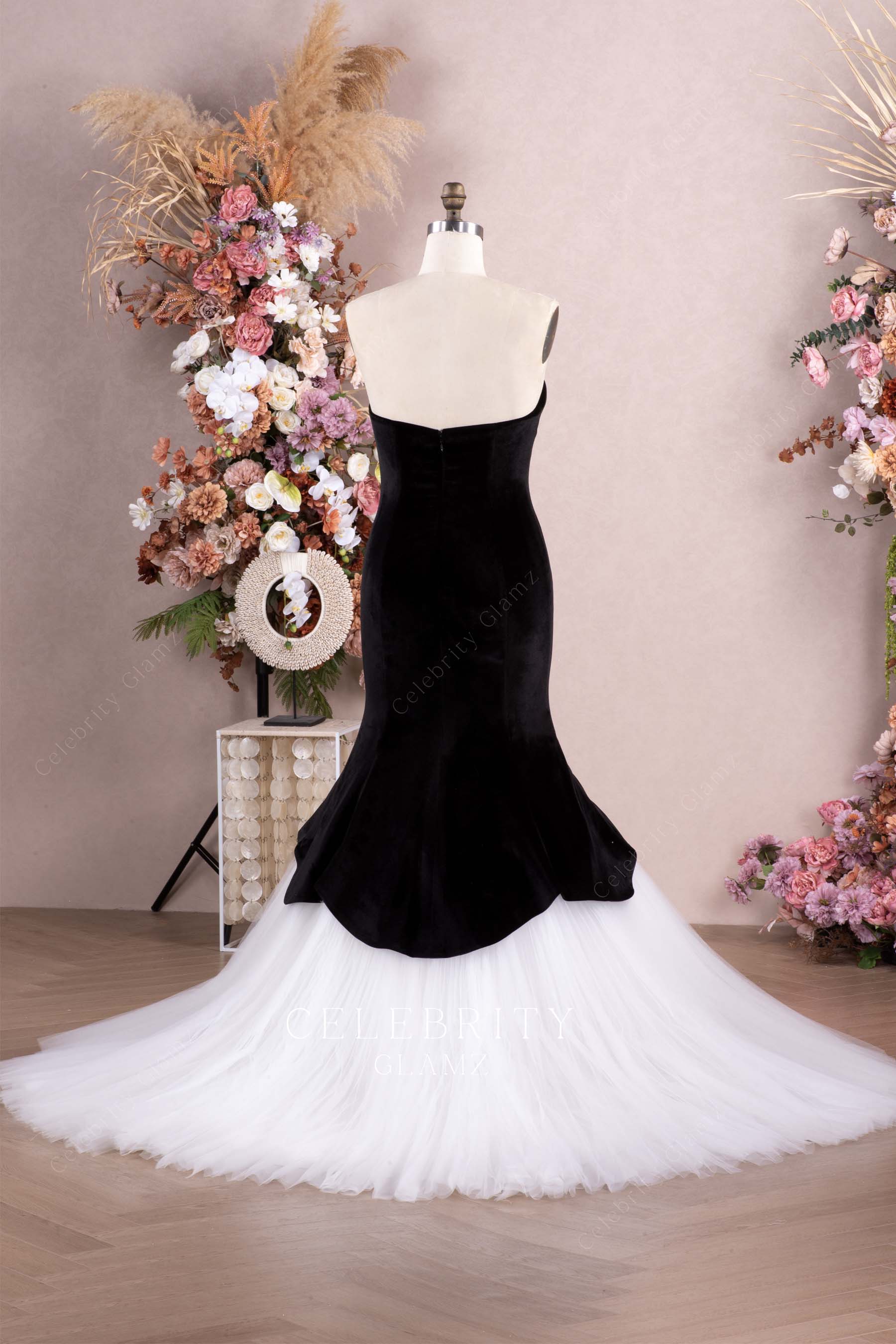 two tone trumpet formal dress