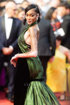 Winnie Harlow halter prom dress 2023 Cannes film festival 