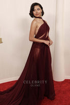 Xochitl Gomez sweep train prom dress 2024 red carpet
