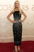 Zanna Roberts Rassi square neck 2025 Oscars red carpet dress